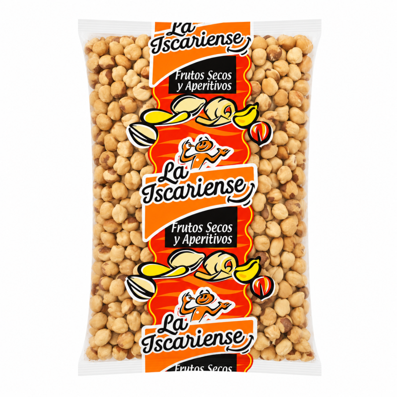 AVELLANA PELADA TOSTADA (BOLSA 1KG)