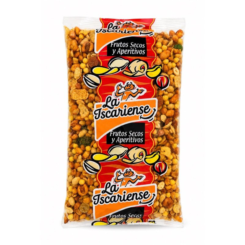 REVUELTO DE FRUTOS SECOS CON CARAMELOS DE GOMAS (BOLSA 1KG)